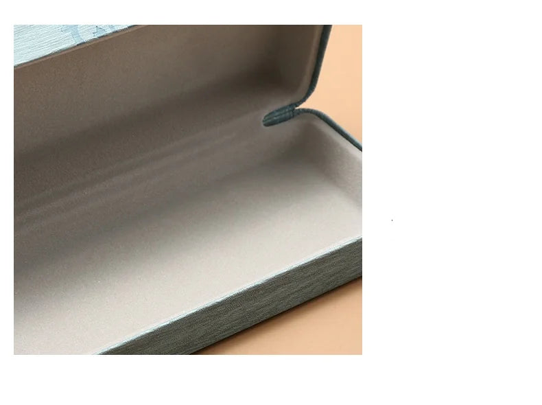 Fashionable and Simple Hard Shell Glasses Case Anti-Fall and Anti-Embossed Petal Pattern Glasses Storage Box