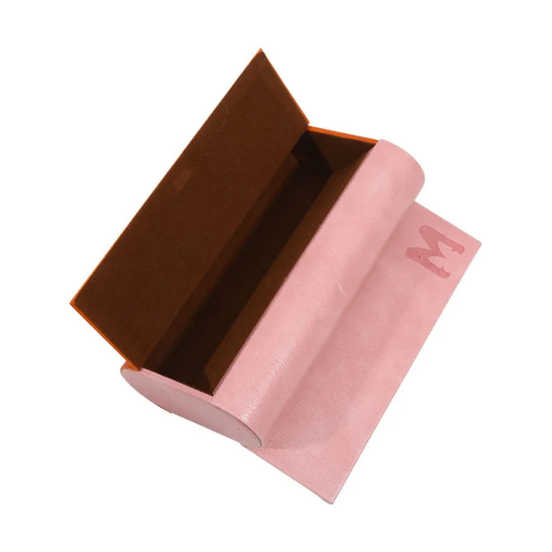 Double Layer Double Eyeglasses Case Fashion Large Capacity PU Leather Glasses Case Waterproof Sunglasses Box Men