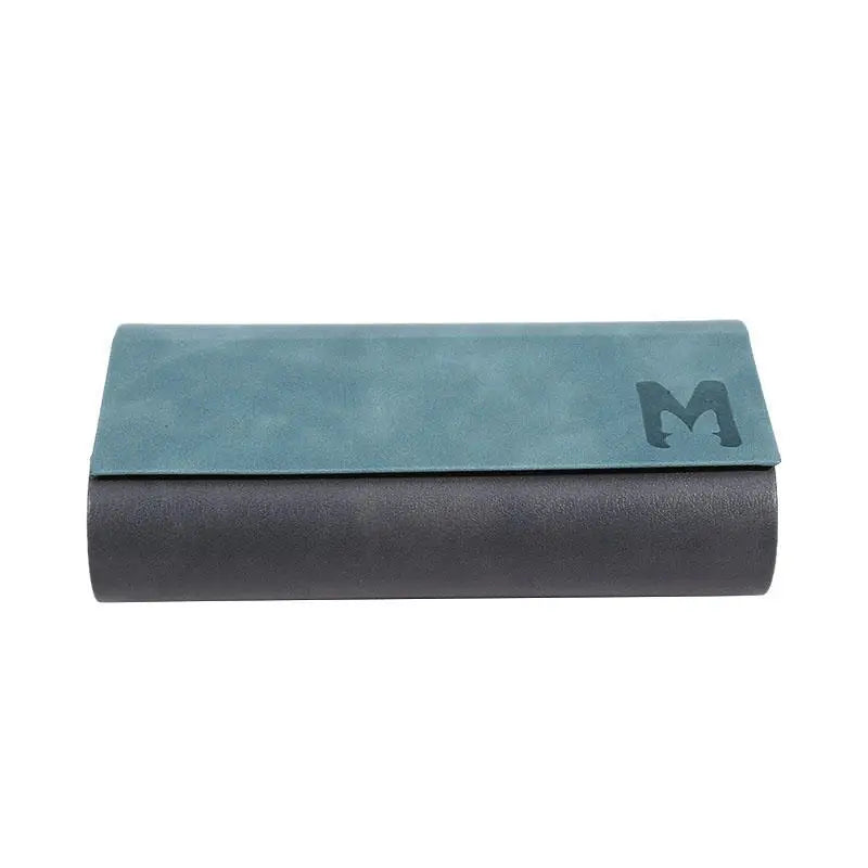 Double Layer Double Eyeglasses Case Fashion Large Capacity PU Leather Glasses Case Waterproof Sunglasses Box Men