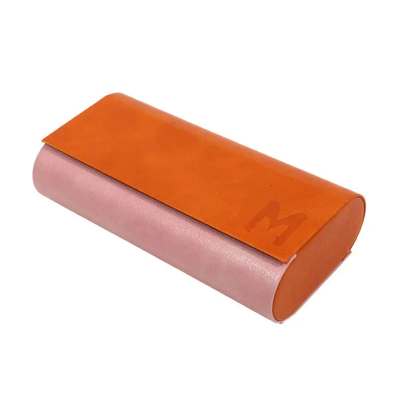 Double Layer Double Eyeglasses Case Fashion Large Capacity PU Leather Glasses Case Waterproof Sunglasses Box Men