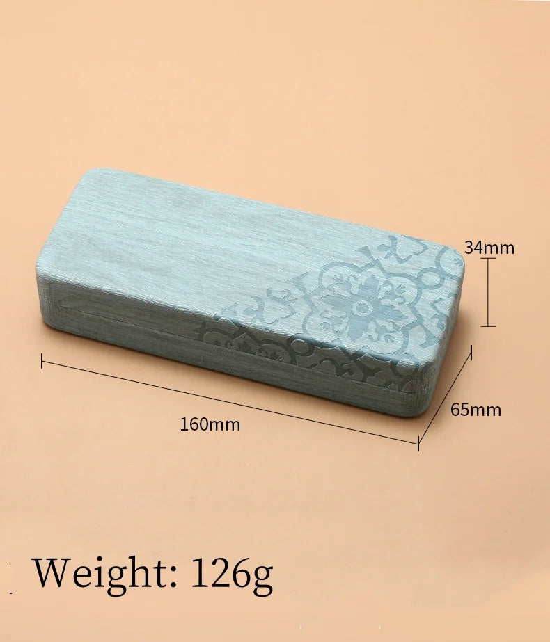 Fashionable and Simple Hard Shell Glasses Case Anti-Fall and Anti-Embossed Petal Pattern Glasses Storage Box