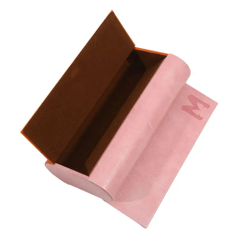 Double Layer Double Eyeglasses Case Fashion Large Capacity PU Leather Glasses Case Waterproof Sunglasses Box Men