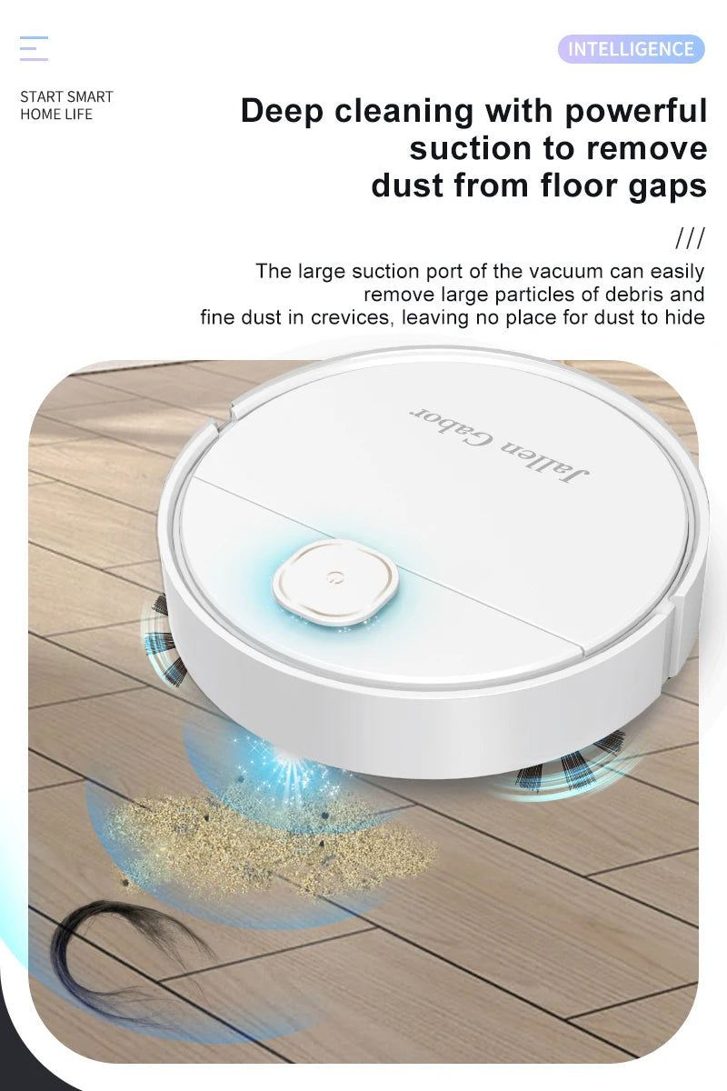3 In 1 Smart Sweeping Robot Home Mini Sweeper Sweeping and Vacuuming Wireless Vacuum Cleaner Sweeping Robots For Home Use