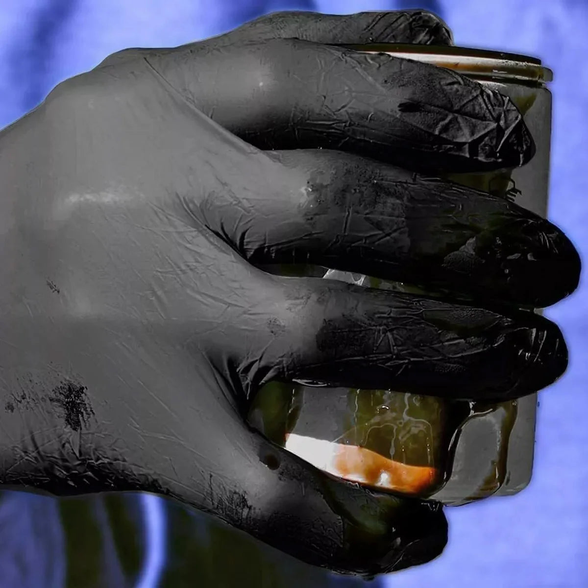 Disposable glove packaging black nitrile gloves household kitchen cooking tools car wash household cleaning work gloves