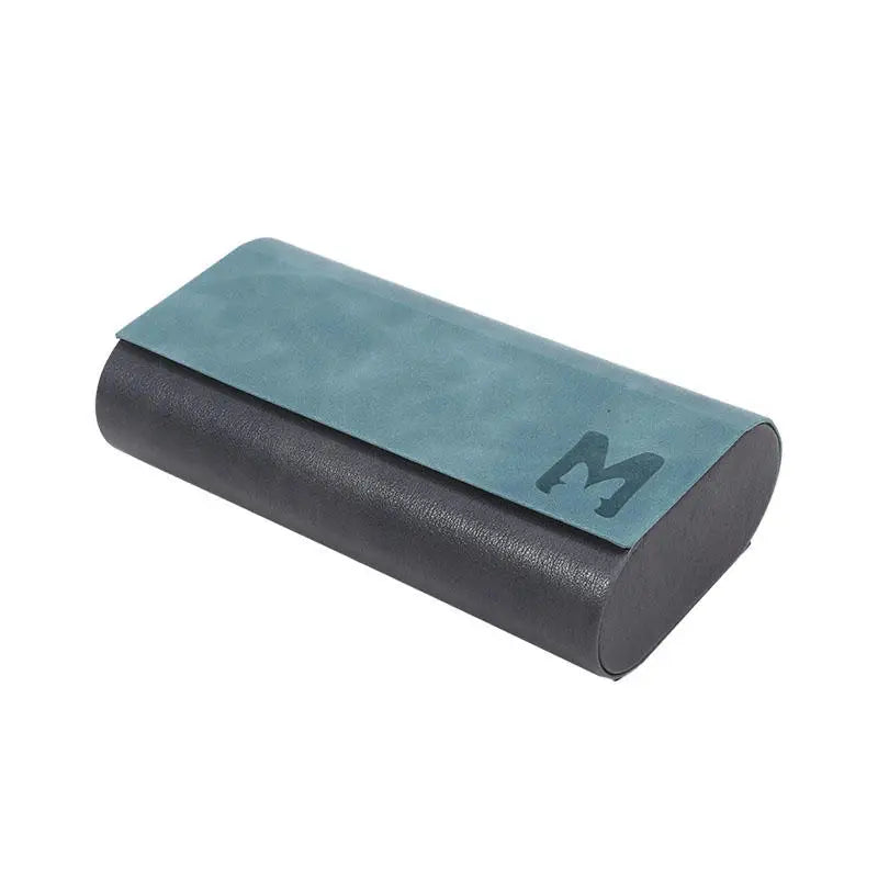 Double Layer Double Eyeglasses Case Fashion Large Capacity PU Leather Glasses Case Waterproof Sunglasses Box Men
