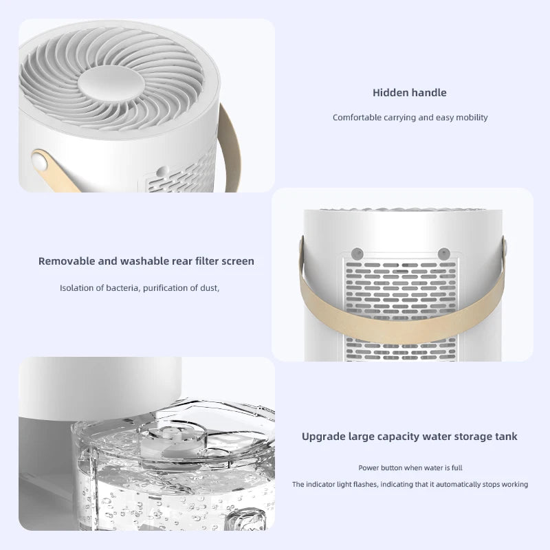 Smart Air Purifie Portable Dehumidifier for Air Filter Home Mini Dehumidifier Bedroom Office Kitchen Silent Small Dehumidifier