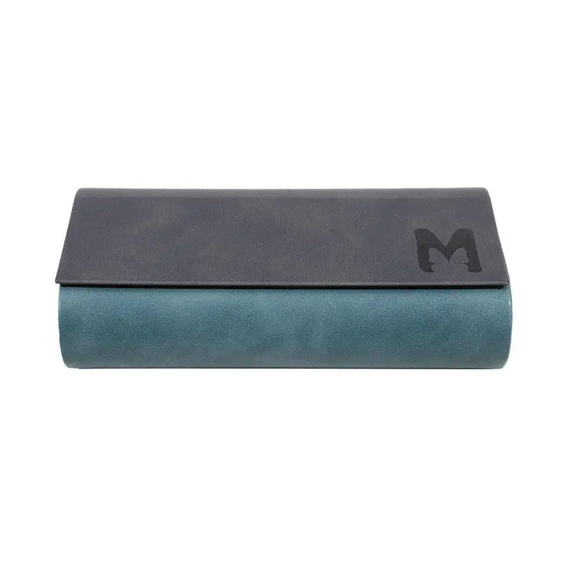 Double Layer Double Eyeglasses Case Fashion Large Capacity PU Leather Glasses Case Waterproof Sunglasses Box Men