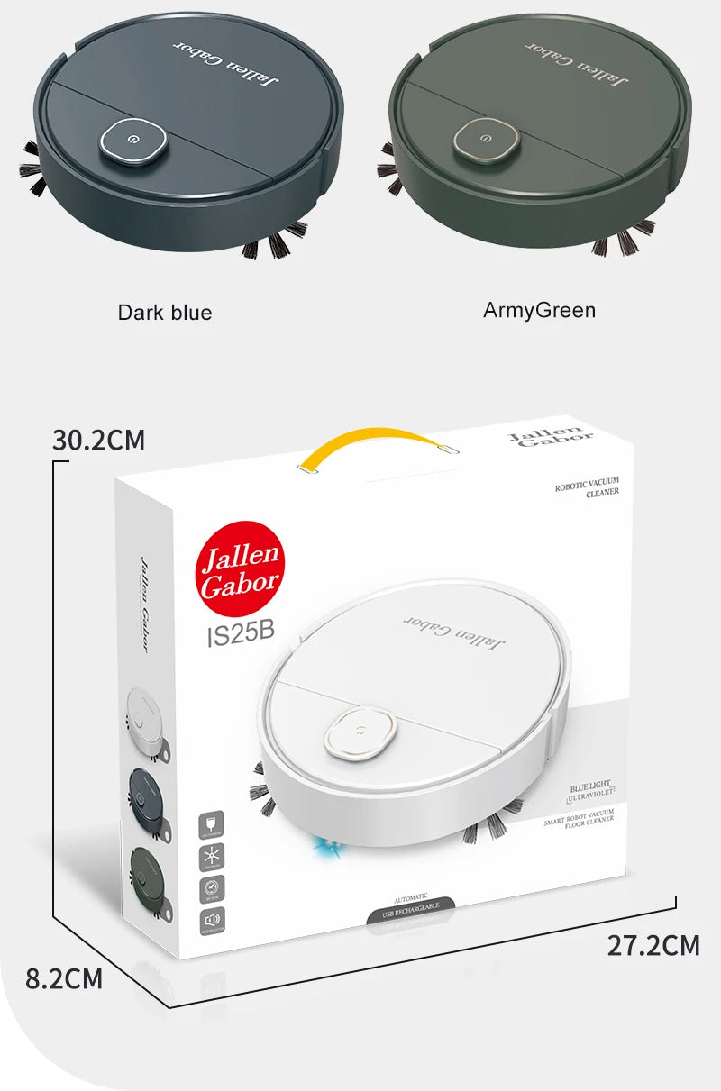 3 In 1 Smart Sweeping Robot Home Mini Sweeper Sweeping and Vacuuming Wireless Vacuum Cleaner Sweeping Robots For Home Use