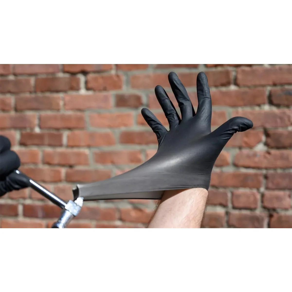 Disposable glove packaging black nitrile gloves household kitchen cooking tools car wash household cleaning work gloves