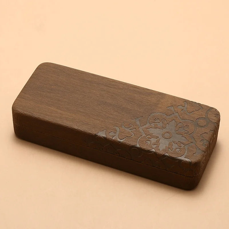 Fashionable and Simple Hard Shell Glasses Case Anti-Fall and Anti-Embossed Petal Pattern Glasses Storage Box