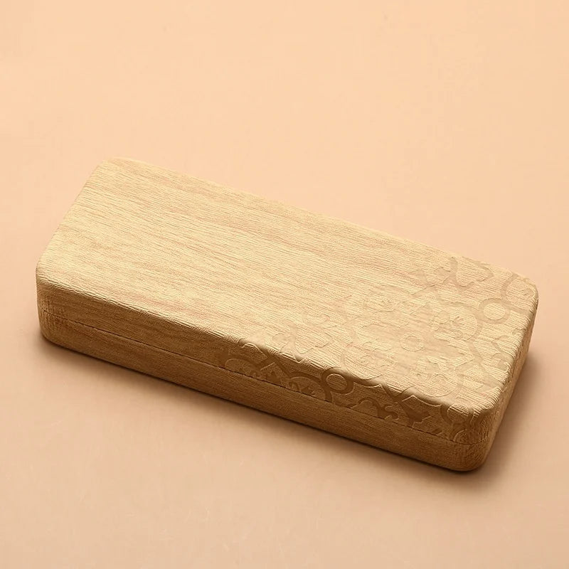 Fashionable and Simple Hard Shell Glasses Case Anti-Fall and Anti-Embossed Petal Pattern Glasses Storage Box